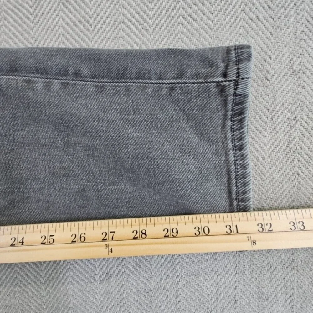 Banana Republic Legacy Stretch Jeans Men’s 33x32 Black Slim Fit Straight Leg EUC
